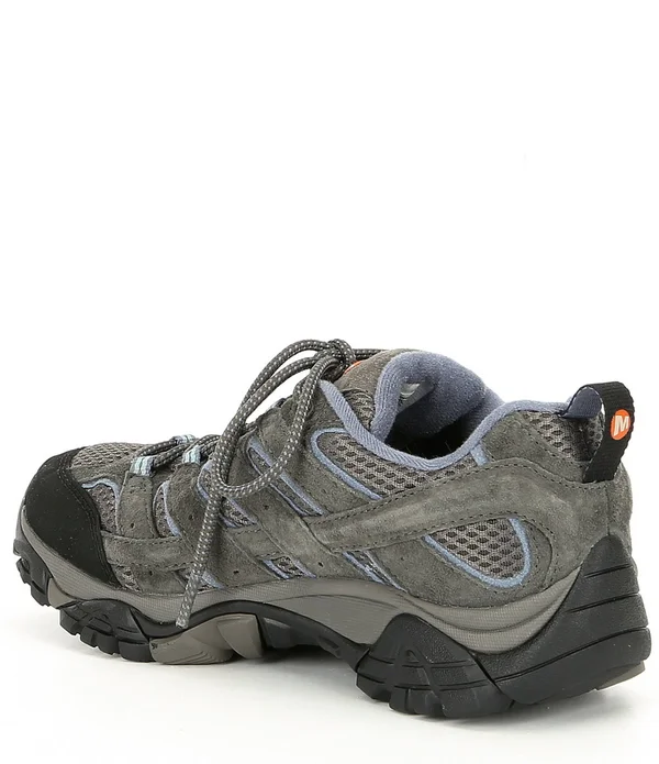 Merrell Moab 2 Waterproof Wide 7.5, Drizzle/Mint (Women's)