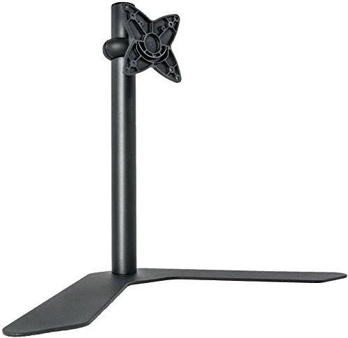 Vivo Extra Tall Single LCD Computer Monitor Free-Standing Adjustable Desk Stand for 1 Screen 13 inch to 27 inch (Stand-V011H)