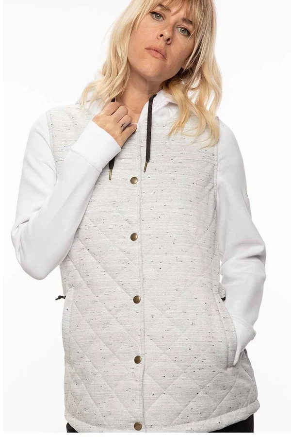 686 Women's Autumn Insulated Jacket White - L