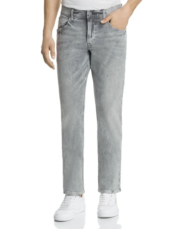 Hudson Jeans Blake Mojave Slim Straight Leg Jean - 31, Brown Multi
