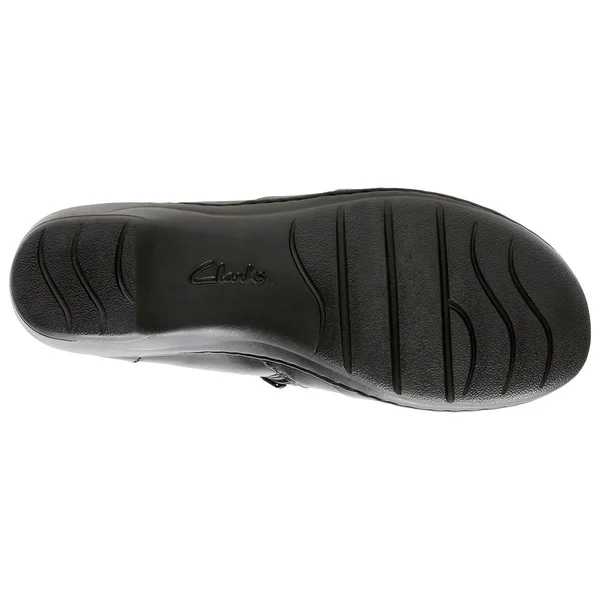 Women's Clarks Channing essa, Size: 6, Black Leather