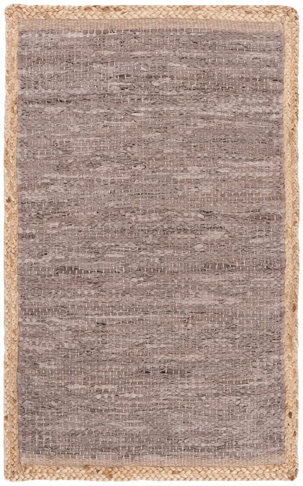 Safavieh Cape Cod CAP901G 5&0x22 x 8&0x22 Light Grey - Natural Area Rug