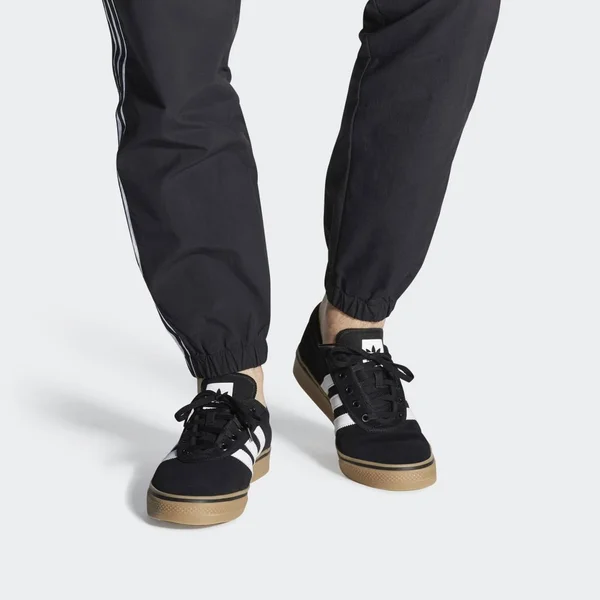 Adidas Adi-Ease Shoes Black White Gum 7