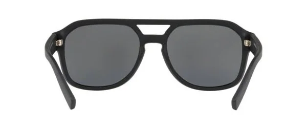 Armani Exchange AX4074S - 80786G Matte Black/Light Grey Mirror Black - 57 mm