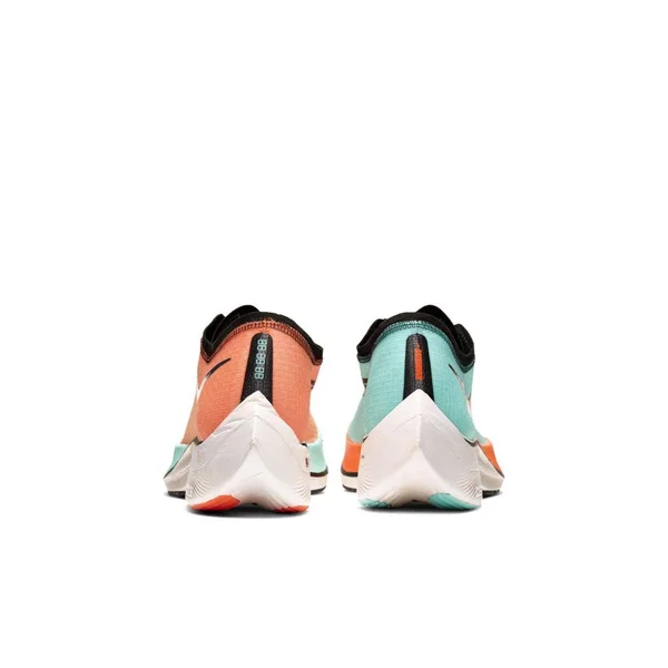 Nike Mens ZoomX Vaporfly Next% Racing Flats - Aurora Green/Hyper Crimson/Black/Summit White - Size 4.5