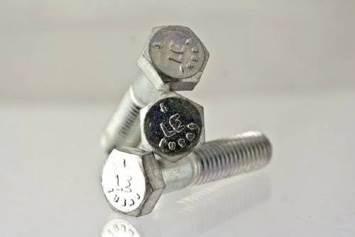 3/8-16 x 5 Grade 5 Hex Cap Screw Zinc Plated Domestic USA (225)