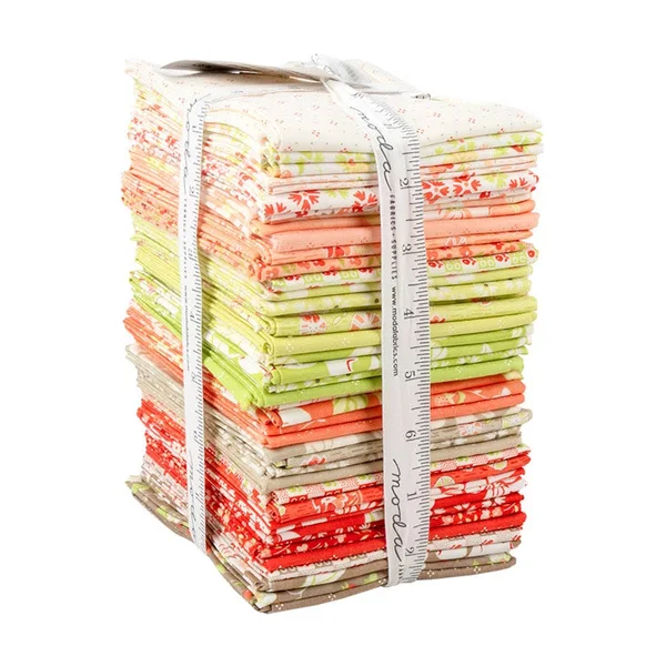 Moda Fabrics Strawberries & Rhubarb Fat Quarter Bundle - 18 x 22 inches