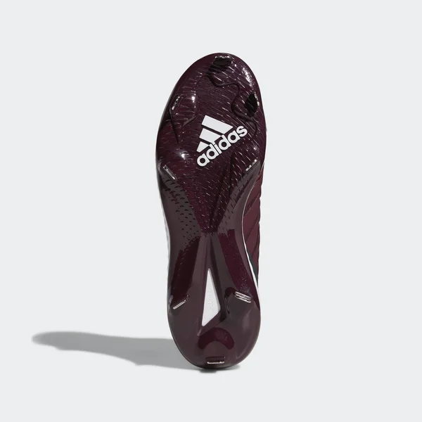Adidas Icon Bounce Maroon/White Men's Baseball Cleat 11.5
