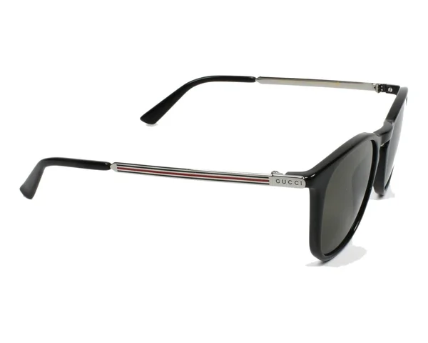 Gucci Gg0136s Sunglasses - Black/Ruthenium (001)