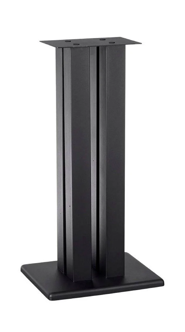 Monolith 24 inch Speaker Stand Each - Black, Supports 75 lbs, Adjustable with