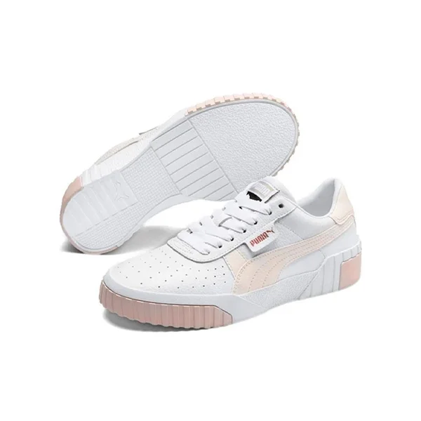 Puma Cali White/Rosewater Women's Shoes - White/Pink, Size: 8.5