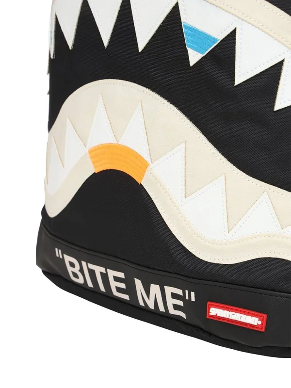 Sprayground Bite Me Shark Backpack, 18" x 6" x 11.5"