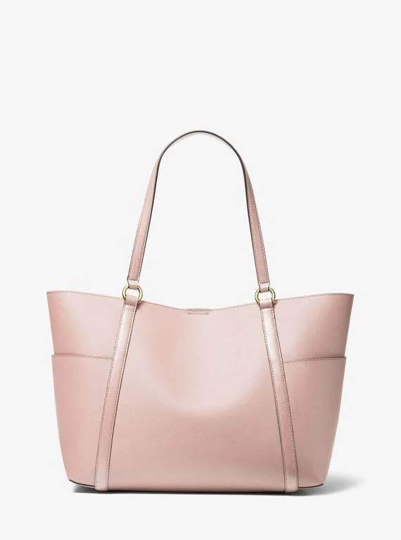 Michael Kors Sullivan Large Top Zip Tote Bag - Soft Pink