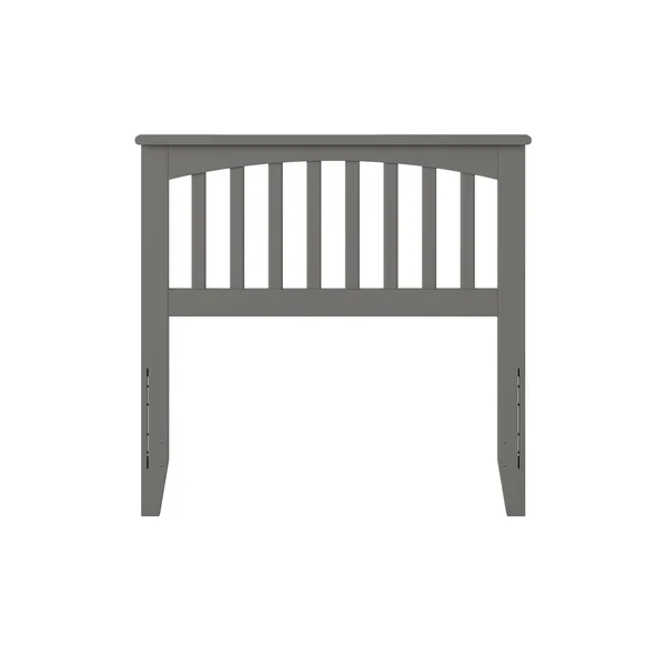 Atlantic Furniture Mission Slat Headboard - Gray, Twin