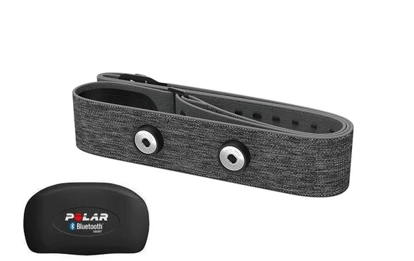 Polar H7 Bluetooth Smart Heart Rate Chest Transmitter - Gray, Med/XL - 30-45 Inches