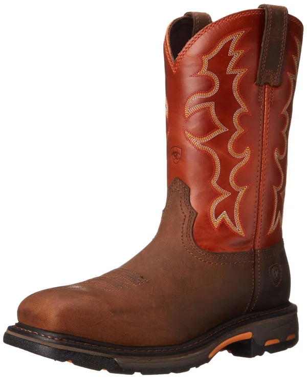 Ariat Men's Workhog Steel Toe Work Boot