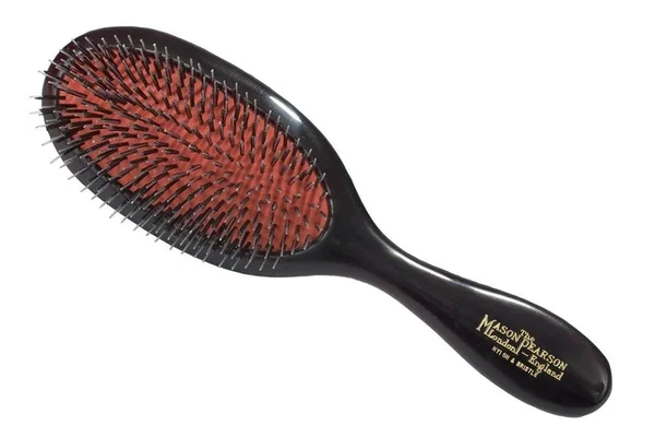 Mason Pearson Brush Bn3 Handy Bristle, Nylon - Pink