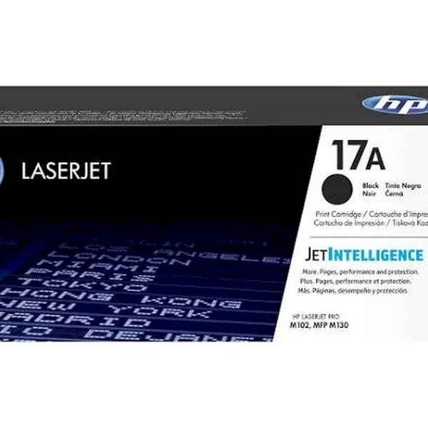 HP LaserJet Pro M130fw Toner - HP 17A Black Original LaserJet Toner - Black CF217A