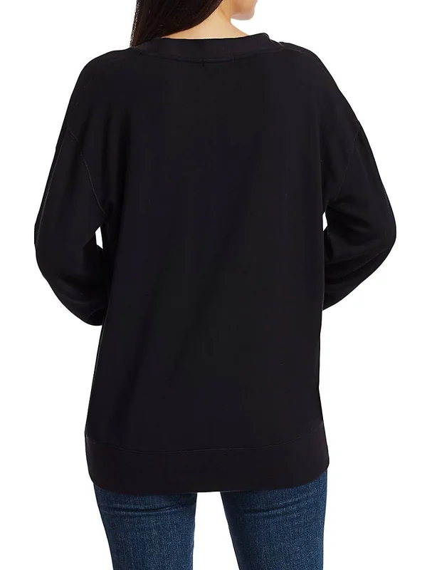 Rag & Bone Women's Flora V-Neck Pullover - Heather Grey - Size Medium