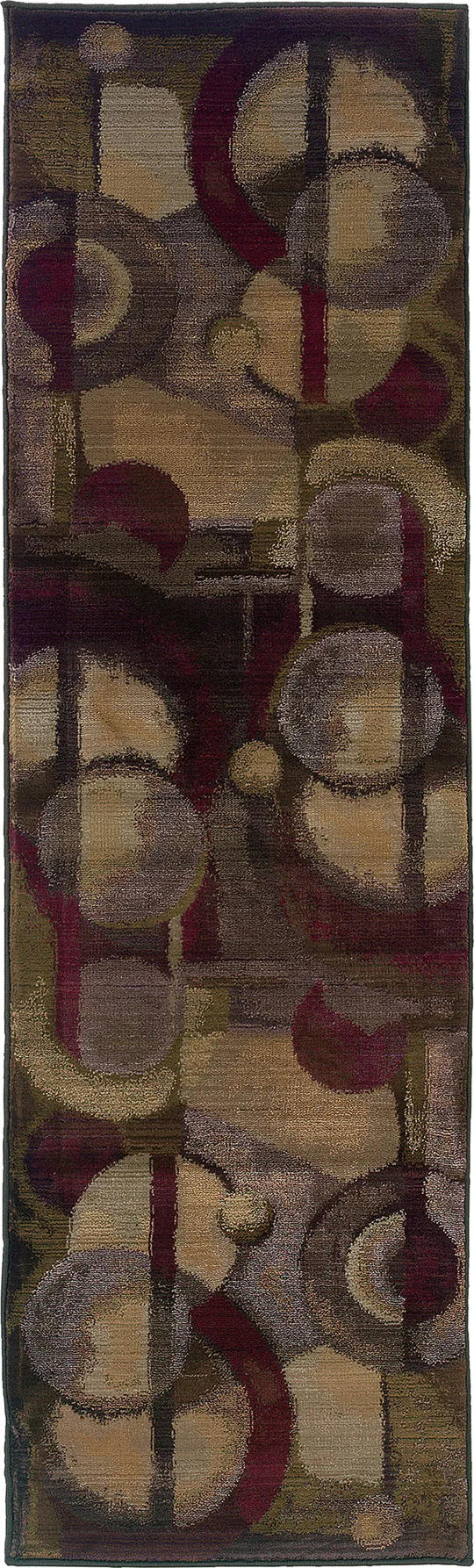 Oriental Weavers Generations 8013A Purple/Green Area Rug