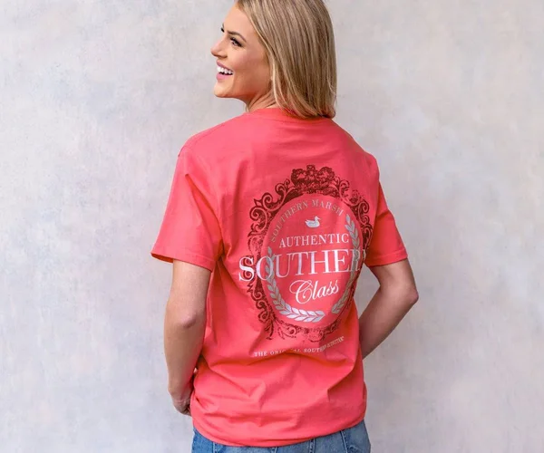 Southern Class Tee Small - Strawberry Fizz