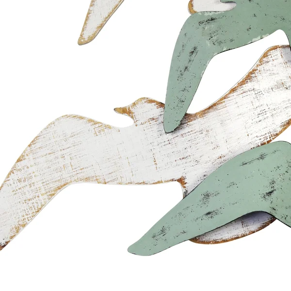 Stratton Home Decor Soaring Birds Metal Wall Decor