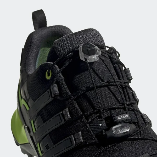Adidas Outdoor Terrex Swift R2 GTX Hiking Shoe - Men's Black/Dgh Solid Grey/Signal Green, 10.5
