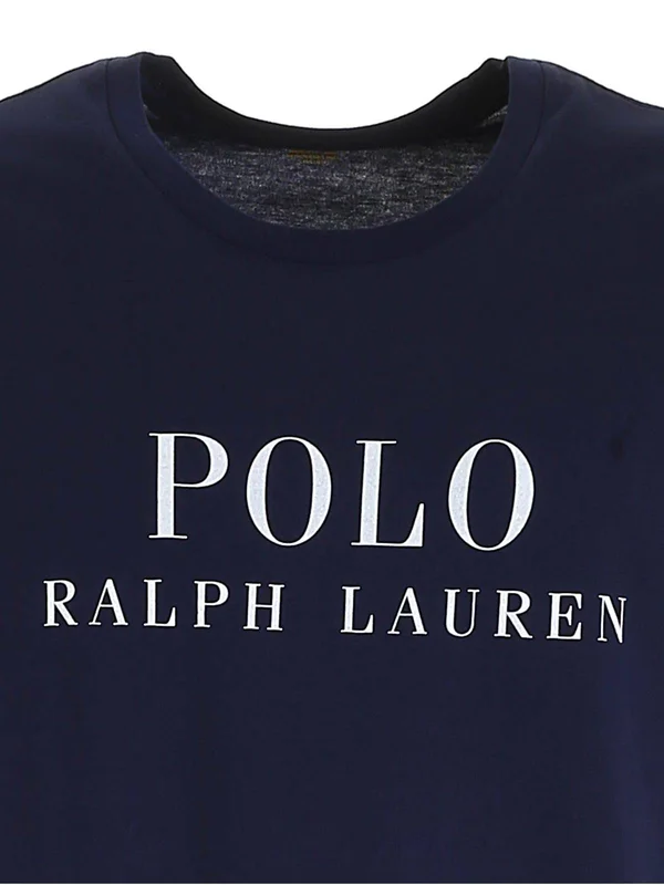 Polo Ralph Lauren Logo Print T-Shirt in Blue