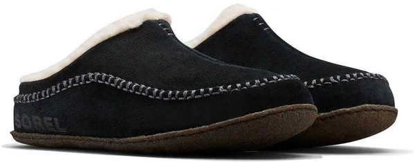 Sorel Lanner Ridge Mens Slippers - Black