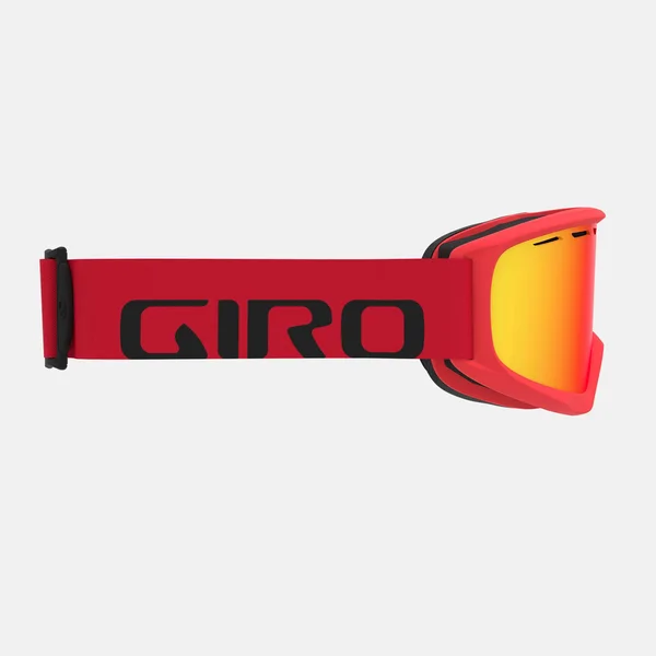 Giro Index OTG Snow Goggle - Red Wordmark - Vivid Ember