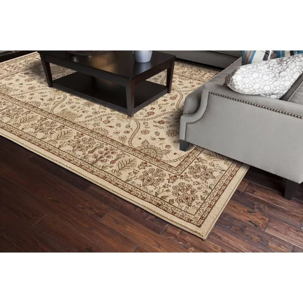 Concord Jewel Voysey Rug Black