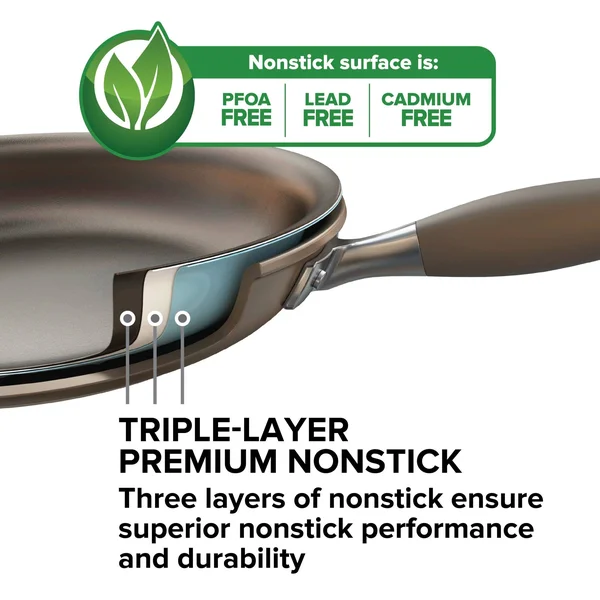 Anolon Advanced Umber 18x22 x 10x22 Double Burner Griddle