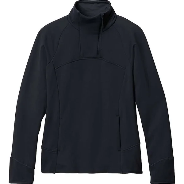 Mountain Hardwear Women's Frostzone 1/4 Zip Top - Xs - Dark Storm