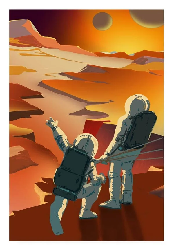 Trademark Art Nasa 'Surveyors Wanted' Canvas Art