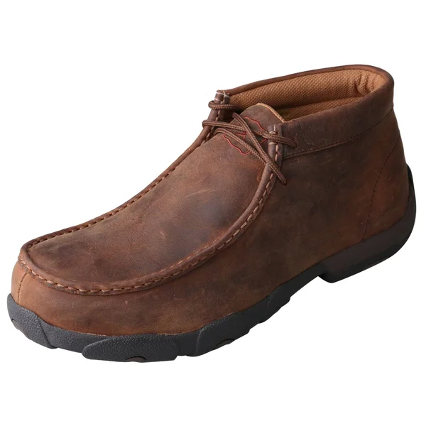 Twisted x Men's Work Steel Toe Chukka Driving Moc - Peanut