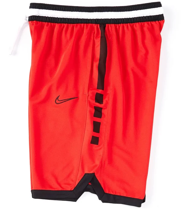 Nike Men's Dri-Fit Elite Basketball Shorts - Medium, Red