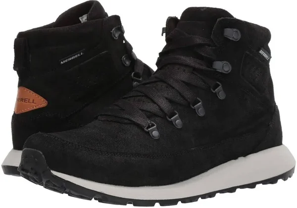 Merrell Men's Ashford Classic Chukka Leather, Size: 9, Black