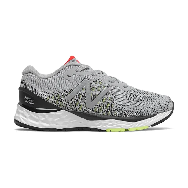 New Balance Kids& Fresh Foam 880v10 - Silver/Black (Size 1)