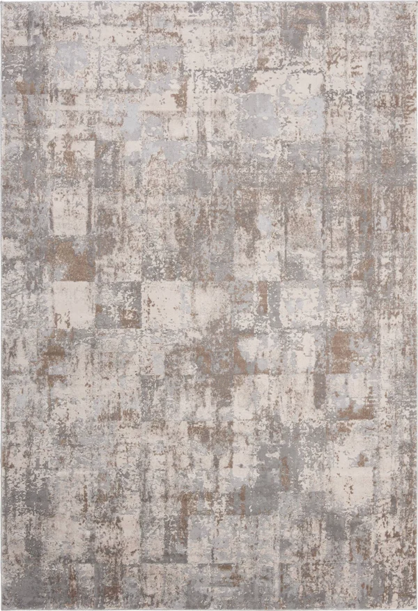 Safavieh Invista Cream/Beige 2 ft. x 8 ft. Abstract Runner Rug