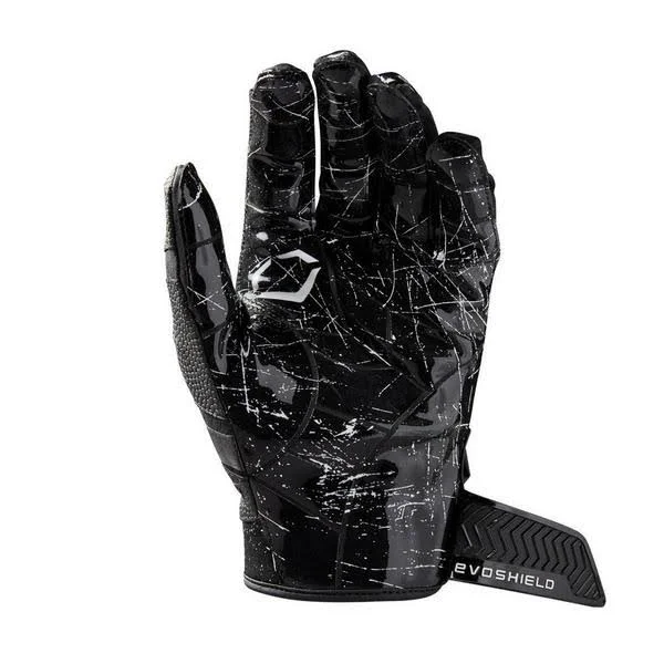 EvoShield Burst Receivers Gloves-Black, Size: XL