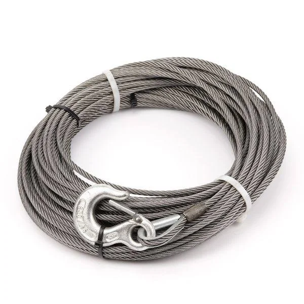 Warn 24893 Wire Rope Assembly 1/4 X100Ft