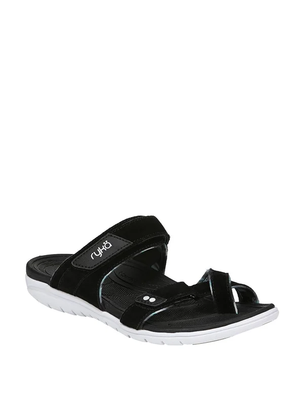 Ryka Skye Women's Sandals - Size: 6.5, Black