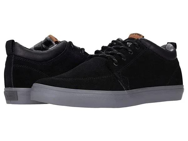 Globe GS Chukka Mens Skate 20336 - Black/Charcoal/Plaid, Size 9.5 M