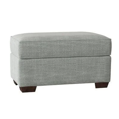 Bonin Ottoman Darby Home Co Body Fabric: Conversation Capri