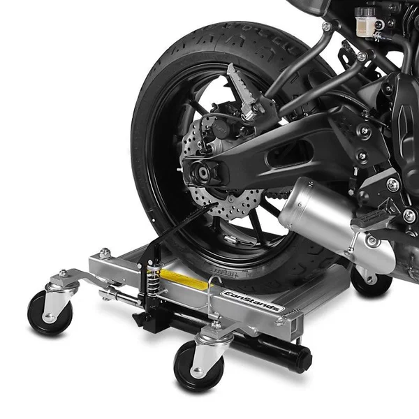 Motorcycle Dolly Mover ConStands Heavy Duty Silver