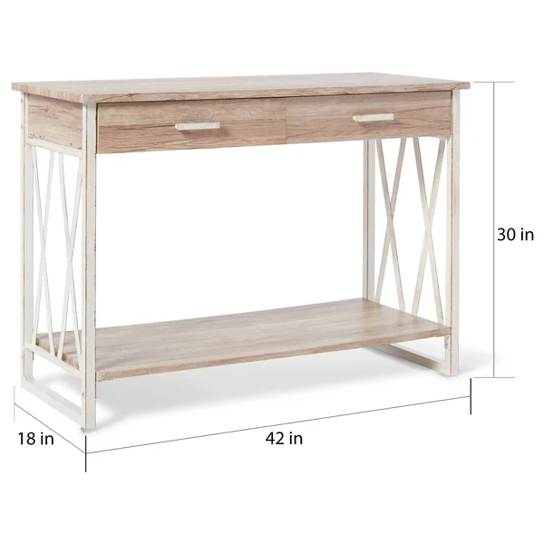 Lenyxx Collection Sofa Table, Multiple Colors, White
