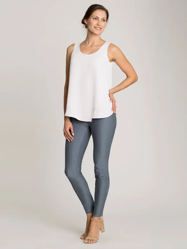 Plus Size Women's Nic+Zoe Promenade Top - Size 1x - White