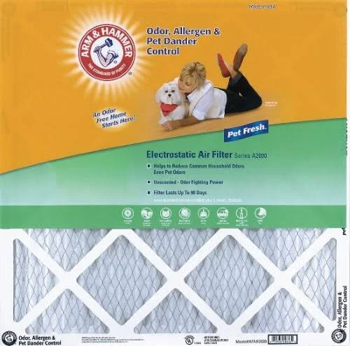 16x25x1 Arm and Hammer Air Filter (6 Pack)