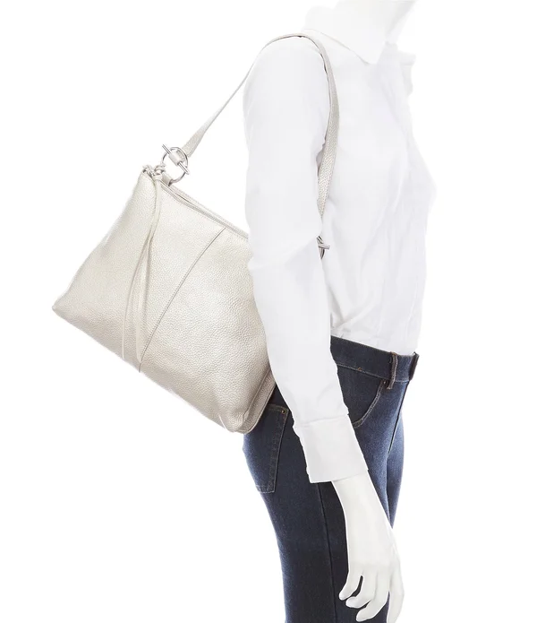 Vince Camuto Keliz Shoulder Bag - New Silver