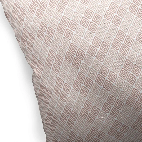 Brick Indoor|Outdoor Pillow by Tiffany 18x18 Pink Geometric Modern Contemporary Polyester Removable Cover